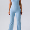 Sleeveless Straight Active Jumpsuit