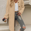 Devine Button Up Long Sleeve Coat