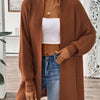 Open Front Long Sleeve Cardigan