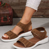 Peep Toe Cloth Sandals