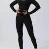 Twisted Backless Long Sleeve Jumpsuit