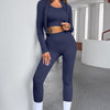 Tank Cropped Active Top And Pants Set